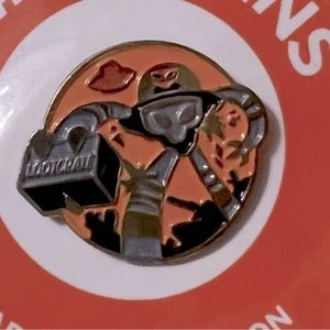 🍄Vintage NEW #LOOTPINS Loot Crate January 2016 INVASION Enamel Collectible
